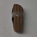 SM NEW YORK  Black three buckle Sandals SIZE 10