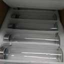 12 Pack 18oz Glass Bottles with Lids Carry Strap for Juicing, Reusable Clear Glass Water Bottle with Stainless Steel Airtight Cap for Refrigerator, 100% Leak Proof, BPA Free Drinking Jar