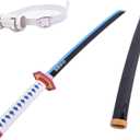 31inch Cospaly Sword Anime Replica Sword Suitable for Character Dress up, Anime Lovers Collection Decoration, not Sharp, Medium