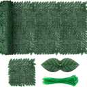 Artificial Ivy Privacy Fence Screen, 240x40 inch Dense Leaves Fence Panel, Super Privacy Greenery Wall Faux Ivy Greenery Backdrop Ivy for Patio, Balcony, Garden, Backyard Indoor Outdoor Decor