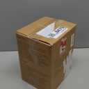 Amazon Basics Ceramic Space Heater, Portable Indoor Heating Solution, With Overheat and Tip-Over Protection, Thermostat, Non-Oscillating, 1500W, 7.52"D x 6.34"W x 9.45"H, Black