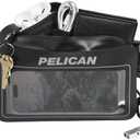 Pelican Marine Waterproof Sling Bag 2L - Crossbody Bag for Women/Men w/Detachable Adjustable Strap and Touchscreen Compatible Phone Compartment - Travel Essentials for Camping, Beach, Cruise, Hiking