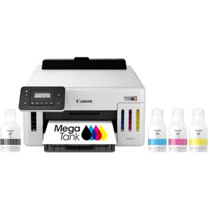 Canon MegaTank GX5120 Wireless Single Function Printer, Print Only for Small Office with Auto 2-Sided Printing, White