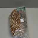 YOBECHO Womens Summer Ruffle Sleeve Sweetheart Neckline Printing Dress Mini Dresses (Medium, Khaki)