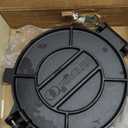 SIRCLES Tortilla Press 12 Inch Cast Iron - Extra Large, Heavy Duty 12 Inch Tortilla Press - Ebook Tortilla recipes - 5 Non-Slip Rubber Feet - Pre-Seasoned 