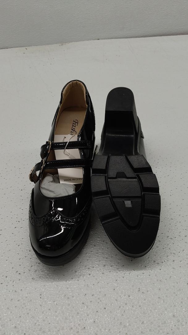DADAWEN Women's Chunky Low Block Heels Mary Jane Closed Toe Work Pumps Comfortable Round Toe Oxfords Dress Wedding Shoes
41/255