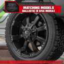 Wheel Center Hub Caps for Pro Comp 48 Series and Ballistic 845 Morax Replacement Hubcaps, Set of 4 American Flag Style, Premium ABS Material, Recommended for Off-Road Tuning Enthusiasts