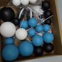 26 PCS Video Game Themes Cake Toppers Headset Cake Decoration Ball Cake Decoration Game Controller Cake Decoration for Game Theme Birthday Party Cake Decoration (White)