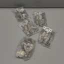 Chibery 10 Pack Full Overlay Soft Close Concealed Hinges, Small Door Gap, Clip-on Plate, Face Frame Door, Self Closing Hidden Satin Nickel 3D Hinge, 105 Open Angle Concealed Stainless Steel Hinges