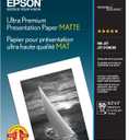 Epson Ultra Premium Matte Presentation Paper (8.5x11 Seychelles)