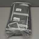 2 Pack 5 Tier Over The Door Organizer - Large Capacity Behind Door Hanging Shelves with 10 Mesh Pockets and Clear Windows, Closet Organizers and Storage for Bathroom, Bedroom, Nursery, Grey