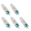 ASTIMESA 5 Pcs Double Sided Tape Runner Refill 0.23 Inch x 16.40 Ft, Adhesive Tape Roller Refills, Glue Tape Roller Refills for Scrapbooking Card Making Handicraft DIY Accessories