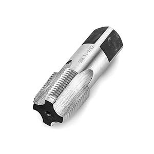 QWORK 3/4"-14 NPT Pipe Tap, Carbon Steel, for Clean and Re-thread Damaged or Jam Pipe Threads QWORK 3/4"-14 NPT Pipe Tap, Carbon Steel, for Clean and Re-thread Damaged or Jam Pipe Threads