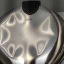 Glad Small Trash Can, 1.2 Gallon | Round Stainless Steel Garbage Bin with Soft Close Lid & Step Foot Pedal | Metal Waste Basket with Removable Inner Bucket, Stainless, 8 x 9.5 x 12 inches