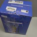 Homelist Candle Warmer Lamp, Adjustable Height for Home Decor, Vintage Candle Warmer Dimmable with Timer, GU10 Bulb, Table Lights for Bedroom, Tea Room, Rest Room (Black)