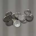 24-Pack 70 MM Regular Mouth Canning Jar Lids - Leak Proof & Airtight Seal Split-Type Metal Lids, Suitable for Ball & Kerr Jars, Food Grade Material (Silver)