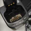 Panasonic ARC6 Electric Razor for Men Face, Wet/Dry Shavers for Men with Foil Shaver, Premium Automatic Cleaning and Charging Station, Ultra-Fast 6-Blade & Pop-up Trimmer - ES-LS9A-K (Black)