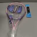 Senston 23" Tennis Racket for Kids Children Boys Girls Tennis Racquets Kids Tennis Racket Pink Color