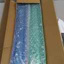 Mahjong Racks with Pushers, Set of 4, 4 Color Clear Plastic, Standard