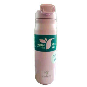 Reduce Hydrate Pro 24oz Flip Sip & Go Stainless Steel Water Bottle – Leakproof B