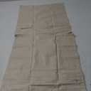 MIULEE Decorative Euro Sham Pillow Covers 50x50, 2 Pack Large Boho Farmhouse Neutral Throw Pillows for Bed, Thick Textured Modern Linen Cushion Cases Couch Sofa Living Room Home Decor, Natural Beige