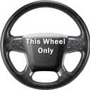 Steering Wheel Cover for Chevy Silverado 1500 2014-2018/2500 2500HD 3500 3500HD 2015-2019/ 4500HD 5500HD 6500HD 2019-2024/ Suburban Tahoe 2015-2020/ Traverse 2018-2023 Chevrolet