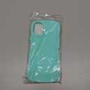 Slim Fit Case for Samsung Galaxy A07, Wave Frame, Cute Soft TPU Thin Protective Phone Cover for Women, Light Cyan (Mint)