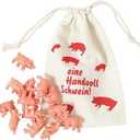 Chess and games shop Muba Throw The Pigs - Pig Dices Game in a Bag - Roll Your Pigs - Funny, Party, Family Game