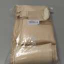 Obstal 50 PCS Satin Chair Sashes Bows for Wedding Reception- Universal Chair Cover Back Tie Supplies for Banquet, Party, Hotel Event Decorations (Champagne)