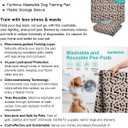 Furthrive Washable Pee Pads for Dogs with Pheromone Attraction, Reusable Puppy Pads, Waterproof Non-Slip Training Pad, 31.25 × 27.25 in, Pet-Friendly for Crates, Apartments, Puppy Supplies (One Unit)