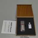 2-in-1 Wireless CarPlay Adapter Support Apple CarPlay & Android Auto, Mini Bluetooth USB A & USB C Dongle Convert Wired to Wireless Compatible with iPhone & Android