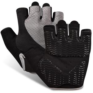 sunnex Workout Gloves for Women - Breathable Weight Lifting Gloves with Non-Slip Silicone Padding, Fingerless Gym Gloves for Cycling, Rowing, Pull Ups & Training Small