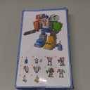 TEMI City Vehicles Transformed Robot for Boys 3-7 Year Old - Learning Kids Toys, Building Toddler Toys for Ages 4-8, Gifts for Kids