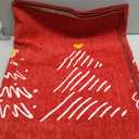 Christmas Couch Covers for Pets Xmas Washable Sofa Covers for Dogs Cats Christmas Tree Sofa SlipCover for 3-4 Cushion Couches Pet-Friendly Santa Furniture Protector Covers for Living Room (35" x 71") (Red)