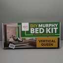 DIY Murphy Bed Kit Queen Vertical | Murphy Bed Hardware for Wall Cabinet, Vertical Queen Frame, Deluxe Mechanism Kit with Bonus Tools