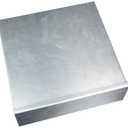 Hoffman A12R124GV NEMA 3R Enclosure, Screw Cover, Galvanized, Non Painted, 12.00" x 12.00" x 4.00"