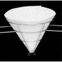 Royal Premium 10" Econoline Non Woven Filter Cones, Package of 50