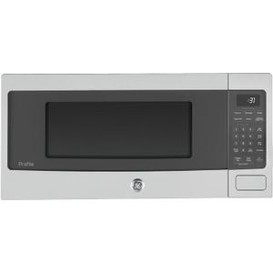 GE Profile PCHK11S1WSS 1.1 Cu Ft Countertop Microwave, 800W, Sensor Cooking, Scan-to-Cook, Wi-Fi Enable, Built-In Capable, Stainless Steel