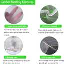 2 Pcs Ultra Fine Garden Mesh Netting, 6.6 x 9.9FT Bird Pest Screen Barrier Netting, Thicken Plant Covers Protect Plant Fruits Flower Vegetable Blueberry Bushes Health Growing