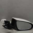 A-Premium Driver Side Power Door Mirror - Compatible with Toyota Camry 2015 2016 2017 - Heated Manual Folding White Outside Rear View Mirror
