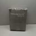 Sunshine Nicole Embroidery Quilt Set with Metallic Silver Thread, Distressed Velvet Face and Brushed Solid Microfiber Reverse, with Light Weight Soft Poly Fill, 3 Pieces Grey Silver, King