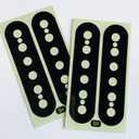 Pickup Stickers for Humbucker // Seymore Duncan SH-1 - Black