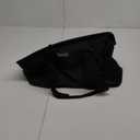BALEINE Extra Large Utility Tote Bag with Wire Frame for Storage (Black, 16.5''x14''x10'')