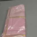 200 Pcs Pink Mix Cocktail Napkins with Gold Foil Accents, Folded 5 x 5 Inches Disposable Bar Paper Napkin Beverage Party Napkins for Wedding Baby Shower Dinner Birthday Party Supplies
