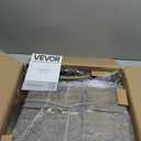 VEVOR 15 Bottle Wine Rack,Iron Freestanding Floor Wine Holder, Mini Bar Stand Liquor Cabinet with Wood Tabletop, for Home Bar,Kitchen,Living Room,Dining Room,16.9''L X 11.4''W X 35.2''H