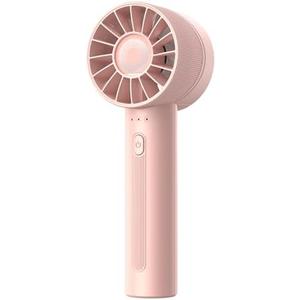 Mini Portable Fan, 3 Adjustable Speeds for Handheld Fan, 2600mAh Battert Capacity with 3-16H Usage Time and Newly Upgraded Motor, Best Gifts for men and Women (Pink)