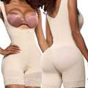 Sonryse Tummy Tuck Compression Garment for Women Fajas Colombianas Reductoras y Moldeadoras Stage 2 Faja (Beige)