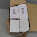 Mumufy 10 Pcs Glass Crystal Taper Candle Holders Clear Glass Candlestick Holder Fit 0.8 Inch Candles Crystal Decorative Candle Stand Centerpiece Table Wedding Dining Party (Classic, Clear)