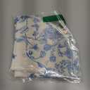 Artoid Mode Watercolor Monochrome Sketch Birds and Flowers Spring Round Placemats Set of 6, 14 Inch Summer Round Table Mats for Dining Decoration (Blue)