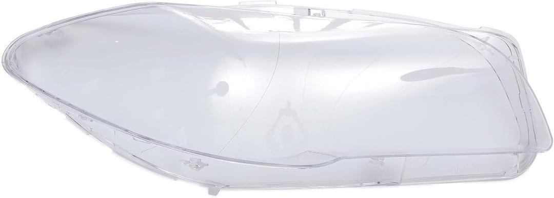 Headlight Lens Cover No.63117271912 Car Front Right Headlight Headlamp Lense Clear Lens Cover for BMW 5 Series 528i 535i 550i F10 2011-2016 PC Clear